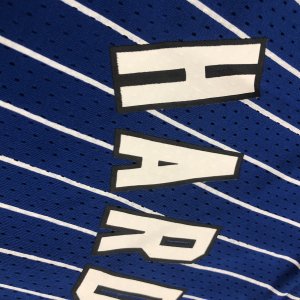 Tim Hardaway - Orlando Magic / Blue stripped Mesh Top