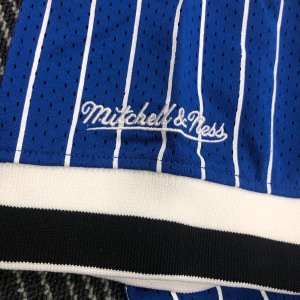 Tim Hardaway - Orlando Magic / Blue stripped Mesh Top - image 9
