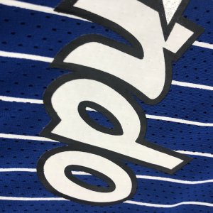 Tim Hardaway - Orlando Magic / Blue stripped Mesh Top - image 3