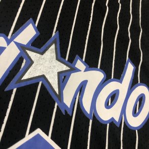 Tracy McGrady - Orlando Magic / Black stripped Mesh top - image 7