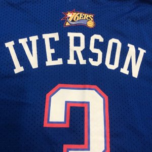 NBA All Star Game Eastern - Allen Iverson Mesh top - image 6