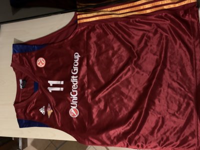 NBA Brandon Jennings Euroleague - Virtus Roma Authentic Jersey - image 6