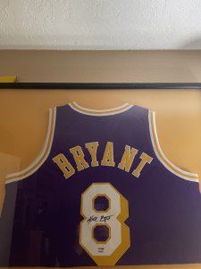 Kobe Bryant autograph signed jersey - image 3