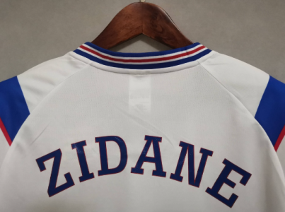 France 1996 #10 Zidane football shirt soccer jersey camiseta top mens Adidas Vintage - image 6
