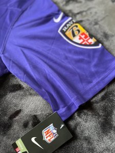 Lamar Jackson Mens L Purple Baltimore Ravens NFL jersey
