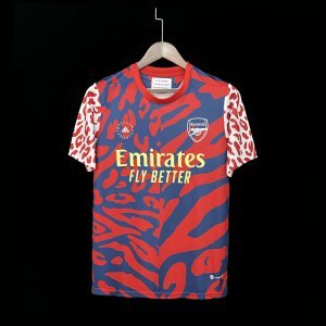 2022-2023 Arsenal Pre-match Training Red S-XXL