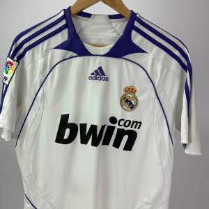 Real Madrid Home football shirt 2007 - 2008 #10 Robinho S - image 5