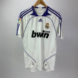 Real Madrid Home football shirt 2007 - 2008 #10 Robinho S - image 3