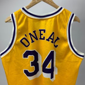 Lakers Basketball Vintage Shirt Jersey O'neal from Champion L - image 6