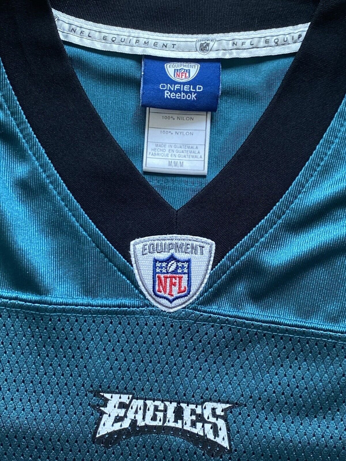 Nnamdi Asomugha Philadelphia Eagles NFL Jersey Size M Reebok Green