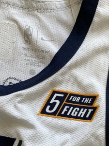 Eric Paschall Utah Jazz Game Worn Used Jersey 2022 NBA Playoffs Nike Meigray COA - image 5