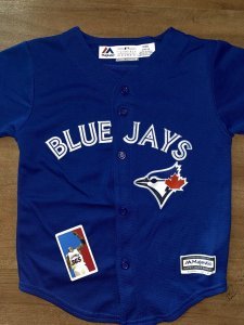 Vladimir Guerrero Jr. Toronto Blue Jays MLB Baseball Toddler Jersey Blue Size 4T