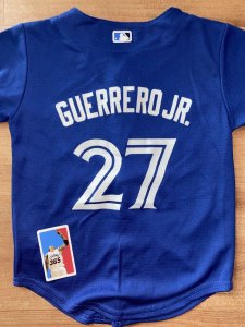 Vladimir Guerrero Jr. Toronto Blue Jays MLB Baseball Toddler Jersey Blue Size 4T - image 5