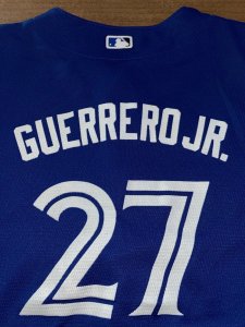 Vladimir Guerrero Jr. Toronto Blue Jays MLB Baseball Toddler Jersey Blue Size 4T - image 3