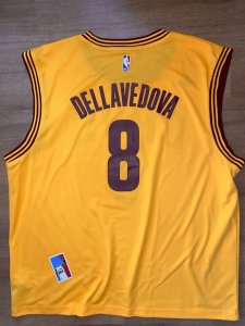 Matthew Dellavedova Cleveland Cavaliers Adidas Mens Jersey Yellow Size XL NBA - image 6