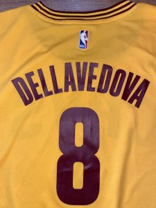 Matthew Dellavedova Cleveland Cavaliers Adidas Mens Jersey Yellow Size XL NBA - image 3