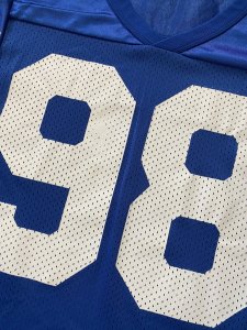 Tony Siragusa Indianapolis Colts Champion NFL Jersey Size 44 Mens Large Ravens