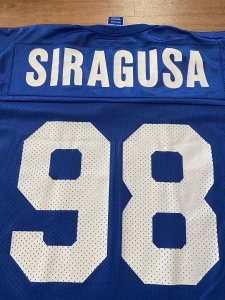 Tony Siragusa Indianapolis Colts Champion NFL Jersey Size 44 Mens Large Ravens - image 5
