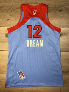Atlanta Dream 2012 WNBA Sample Jersey Adidas Authentic Mesh Rev30 Size L 12 WNBA - image 7