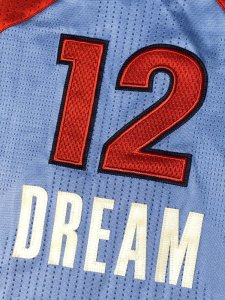 Atlanta Dream 2012 WNBA Sample Jersey Adidas Authentic Mesh Rev30 Size L 12 WNBA - image 5