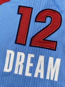 Atlanta Dream 2012 WNBA Sample Jersey Adidas Authentic Mesh Rev30 Size L 12 WNBA - image 3