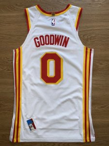 Brandon Goodwin Game worn Used jersey Atlanta Hawks Meigray Coa Nike 2021 NBA - image 7