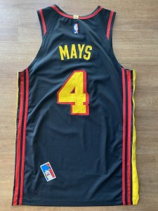 skylar-mays-atlanta-hawks-game-worn-used-jersey-nike-nba-meigray-coa-4-6155 - image 4