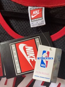 Brian Grant Portland Trail Blazers Nike Authentic Size 40 NWT NBA Jersey Medium - image 3