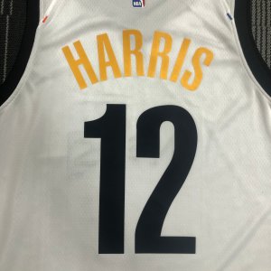 Joe Harris - Brooklyn Nets *City Edition WHITE 2021* - image 8