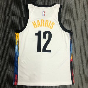 Joe Harris - Brooklyn Nets *City Edition WHITE 2021* - image 15