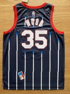 Christian Wood Rockets Size 52 XL 2022 City Edition NBA Nike Swingman Jersey NWT - image 5