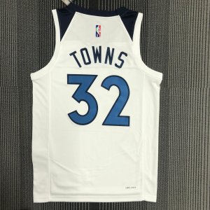 Minnesota Timberwolves - Karl-Anthony Towns #32 *White* - image 4
