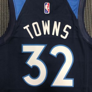 Minnesota Timberwolves - Karl-Anthony Towns #32 *Dark Blue* - image 4