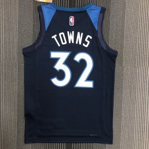Minnesota Timberwolves - Karl-Anthony Towns #32 *Dark Blue*