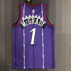 Tracy Mcgrady - Toronto Raptors 1998-99 *Purple* - image 4