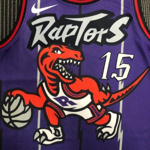 Vince Carter - Toronto Raptors 1998-99 *Purple* - image 4