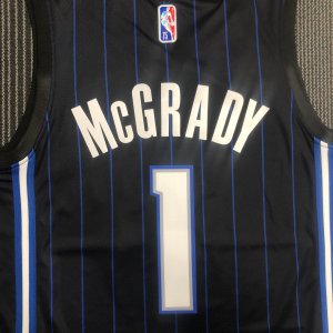 Tracy McGrady - Orlando Magic #1 *Black/Blue* - image 4