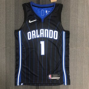 Tracy McGrady - Orlando Magic #1 *Black/Blue* - image 3