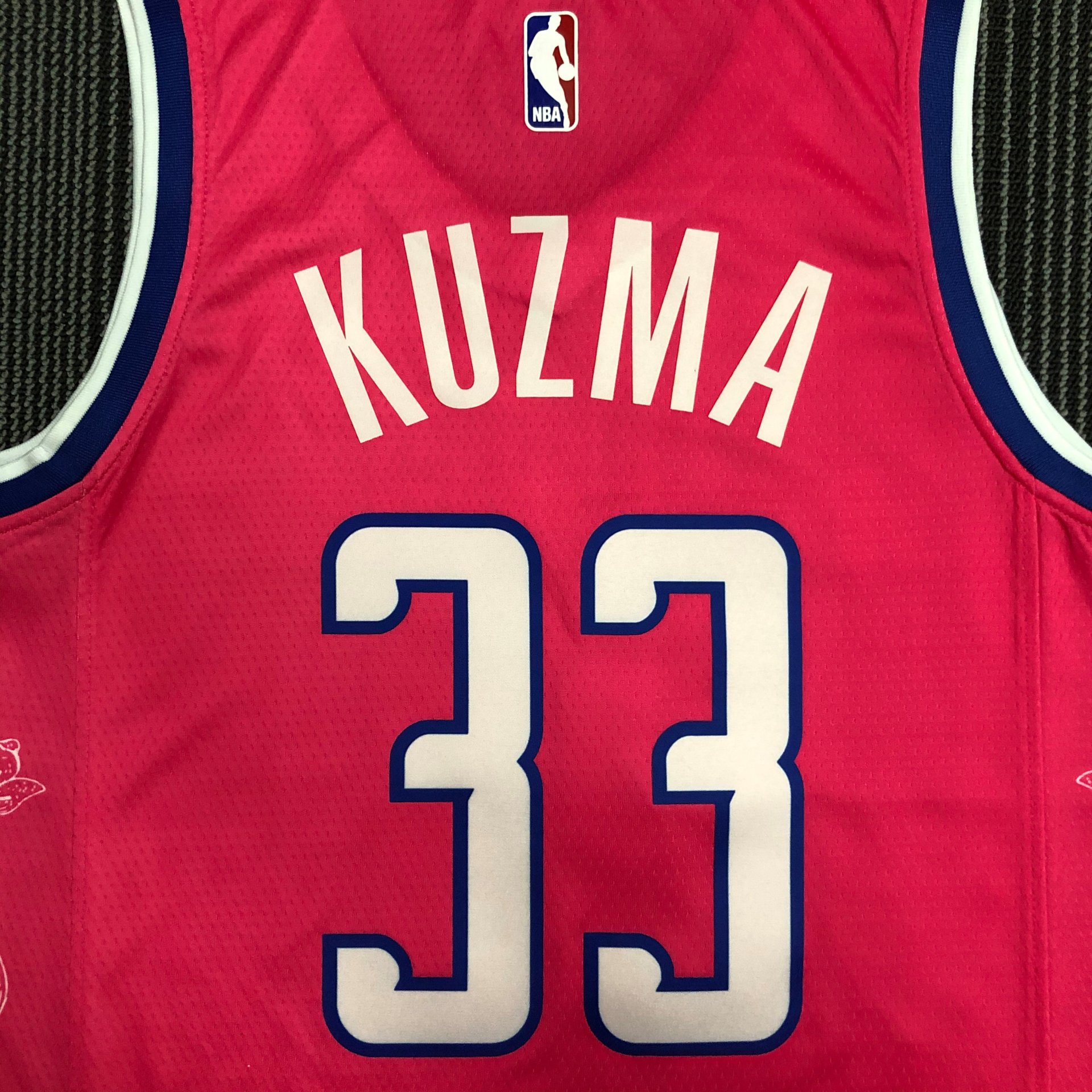 Nike Men's Washington Wizards Kyle Kuzma #33 Red Dri-FIT Swingman Jersey