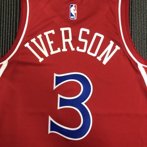 Allen Iverson - Philadelphia 76ers #3 *Classic - Red 1996 / 97* - image 4