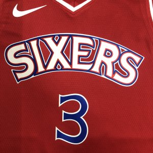 Allen Iverson - Philadelphia 76ers #3 *Classic - Red 1996 / 97* - image 3