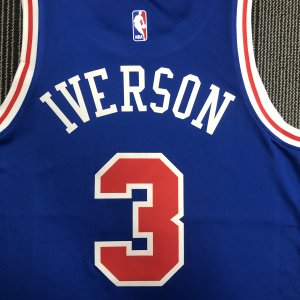 Allen Iverson - Philadelphia 76ers #3 *Classic - Blue* - image 4