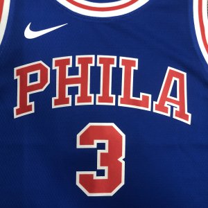Allen Iverson - Philadelphia 76ers #3 *Classic - Blue* - image 3