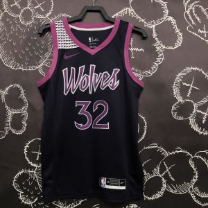 Minnesota Timberwolves - Minnesota Timberwolves - Karl-Anthony Towns *Black/purple* - image 3