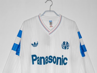 long-sleeves-1990-season-marseille-home-retro-top-6256 - image 3