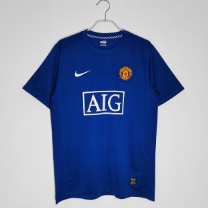 2008/09 season Manchester United two away retro
