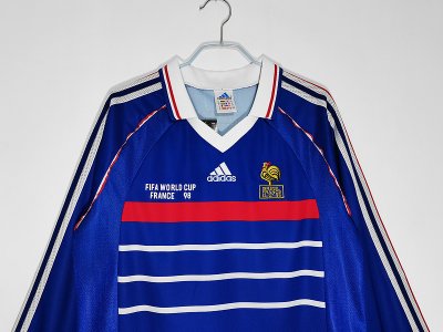 Long sleeves: 1998 France home retro - image 3