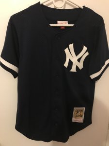 Mitchell & Ness Reggie Jackson BP Jersey Size S