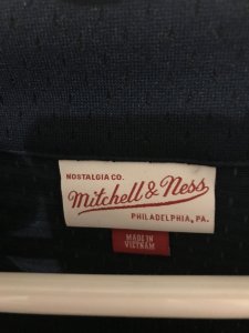 Reggie Jackson Mitchell & Ness BP Jersey - image 3