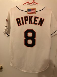 Cal Ripken Jr. Mitchell & Ness 2001 Baltimore Orioles White Authentic Jersey - image 5